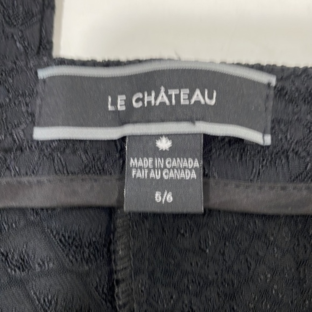 Le Chateau | Skinny Lace Black Pants / Leggings - Picture 5 of 7